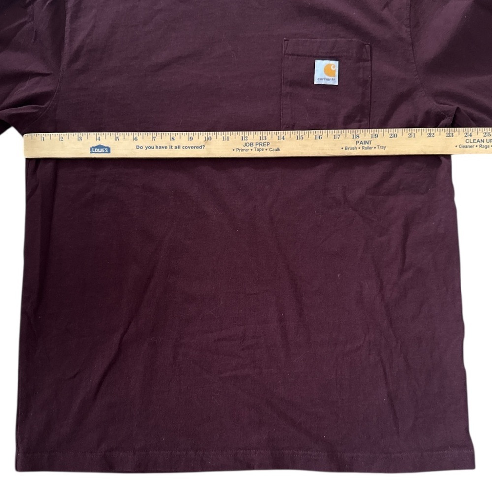 Carhartt Deep Maroon Loose Fit Shirt - Picture 3 of 8